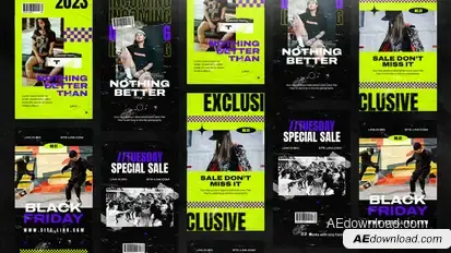 Social Media Instagram Stories Product Promo template preview