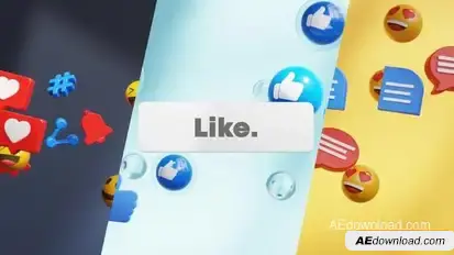 Social Media Logo Reveal Openers template preview