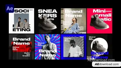 Social Media Marketing Product Promo template preview