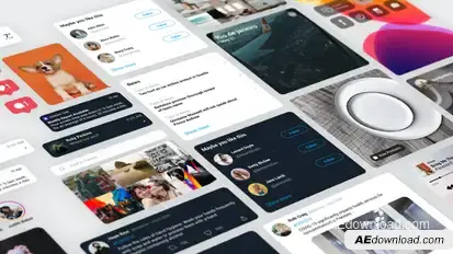 Social Media Posts for After Effects Product Promo template preview