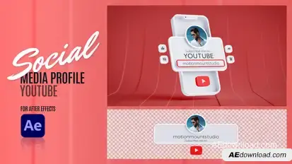 Social Media Profile - Youtube Elements template preview