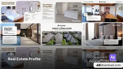 Social Media Reels - Real Estate Profile After Effects Project Files Product Promo template preview