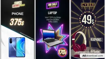 Social Media Sale Promo Pack Product Promo template preview