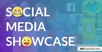 Videohive Social Media Showcase Openers template preview