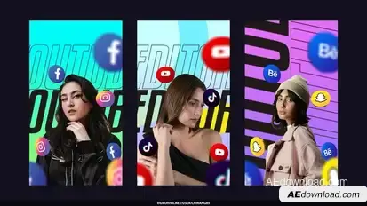 Social Media Stories Product Promo template preview
