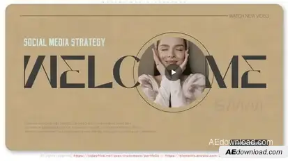 Social Media Strategy Openers template preview