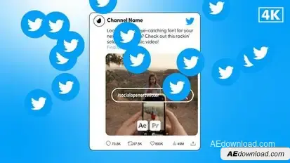 Social Opener Twitter Openers template preview