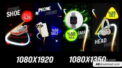 Social Sale Promo Pack Product Promo template preview