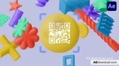 Soft 3D Code Identity Logo Stings template preview
