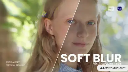 Soft Blur Overlay Elements template preview