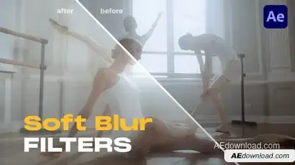 Soft Blur Overlays Elements template preview