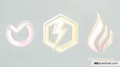 Soft Colored Logo Logo Stings template preview