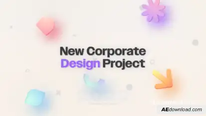 Soft Corporate Design Product Promo template preview