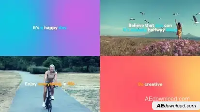 Soft Intro Scenes Openers template preview