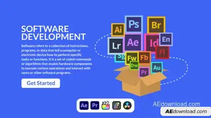 Software Design Concept Product Promo template preview