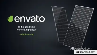 Solar Panels Presentation Product Promo template preview