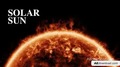 Solar Sun Elements template preview