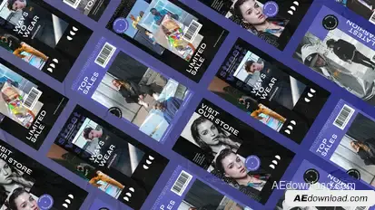 Sophisticate Fashion Instagram Stories Product Promo template preview