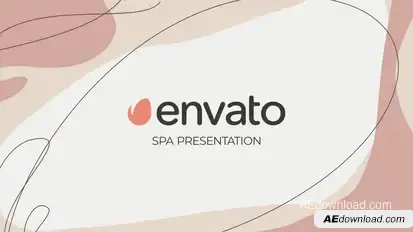 Spa Presentation Video Displays template preview