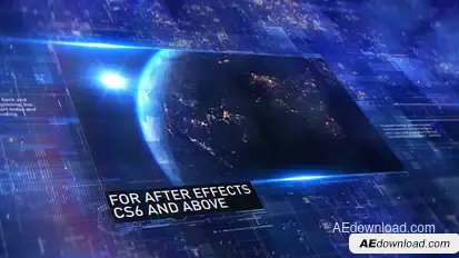 Space | Digital Promo / Slideshow Video Displays template preview