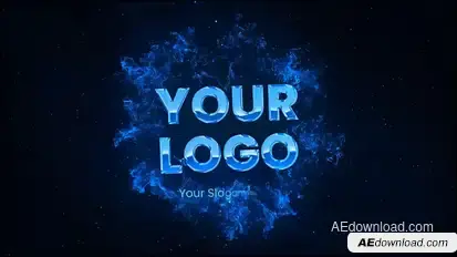 Space Logo Animation Logo Stings template preview