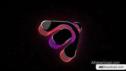 Space Logo Animation Logo Stings template preview