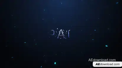 Space Logo Reveal Logo Stings template preview