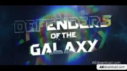 Space Logo Reveal Logo Stings template preview