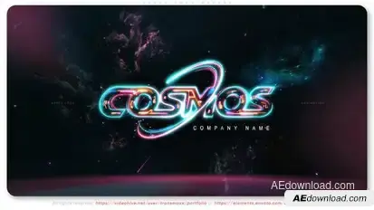 Space Logo Reveal Logo Stings template preview