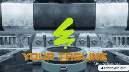 Spaceport Logo Reveal Logo Stings template preview