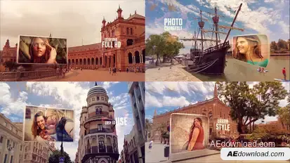 Spain Photo slide Openers template preview