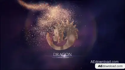 Sparkly Logo | After Effects Template Logo Stings template preview