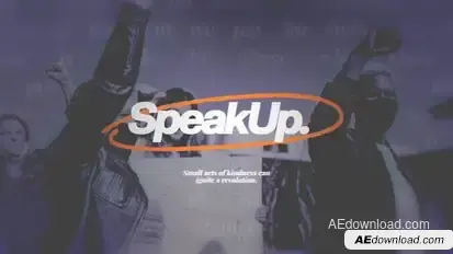 SpeakUp Political Promo Openers template preview