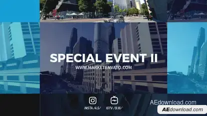 Special Event Promo II Product Promo template preview