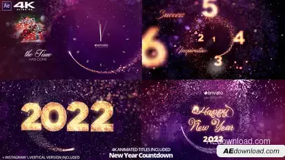 Special New Year Countdown v.2.2 2025 Openers template preview