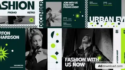 Special Offer Fashion Video Displays template preview