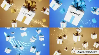 Special Present Unveil Openers template preview