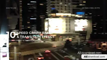 Speed Graph Ramp & Transition Effect Elements template preview