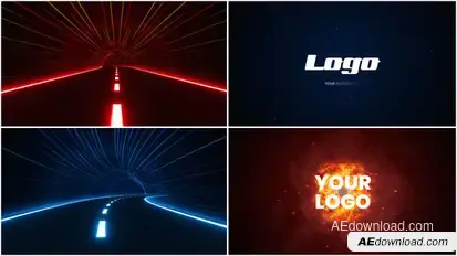 Speed Logo Animation Logo Stings template preview