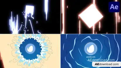 Speed Logo for After Effects Logo Stings template preview