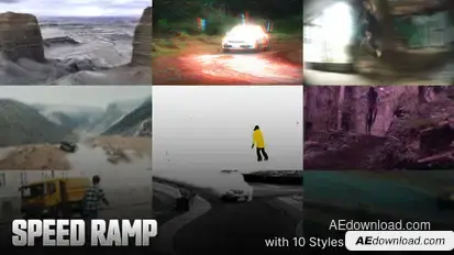 Speed Ramp Intro After Effect Elements template preview