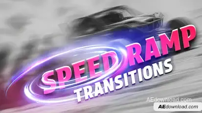 Speed Ramp Transition Presets Elements template preview