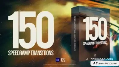 Speed Ramp Transitions Elements template preview