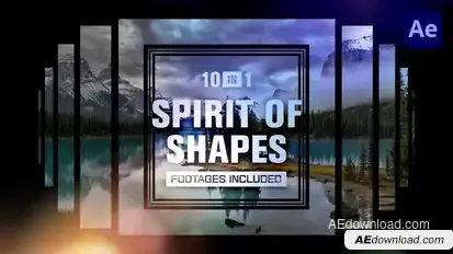 Spirit Of Shapes Openers template preview