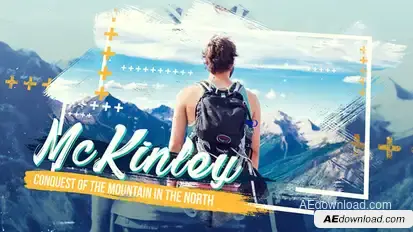 Spirit Of Travel Slideshow Video Displays template preview