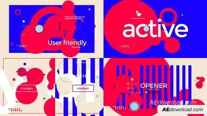 Splash Intro Openers template preview