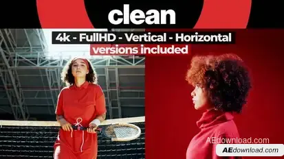 Split Screen Promo Video Displays template preview