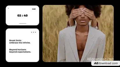 Split Screen Titles Titles template preview