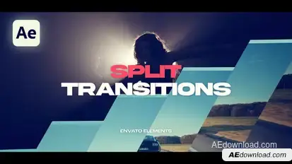 Split Transitions Elements template preview
