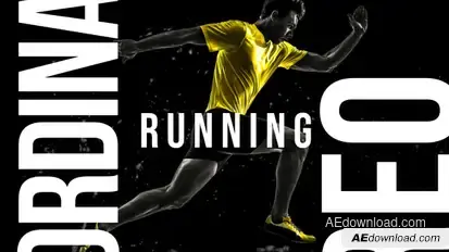 Sport - Action Promo Video Displays template preview